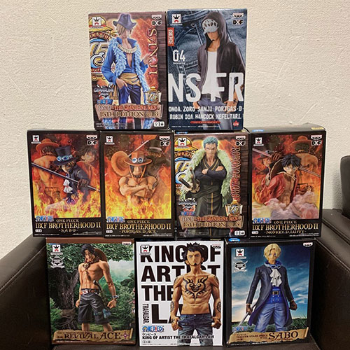 ワンピース-DXFなどフィギュアまとめて